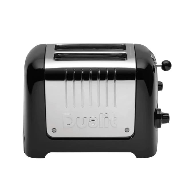 Dualit Broodrooster Lite - extra brede sleuven - gloss black - D26225