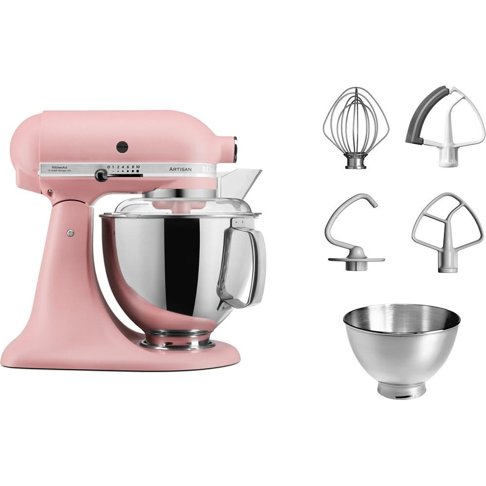 KitchenAid Keukenmachine Artisan - kantelbare kop - dried rose - 4.8 liter - 5KSM175PSEDR