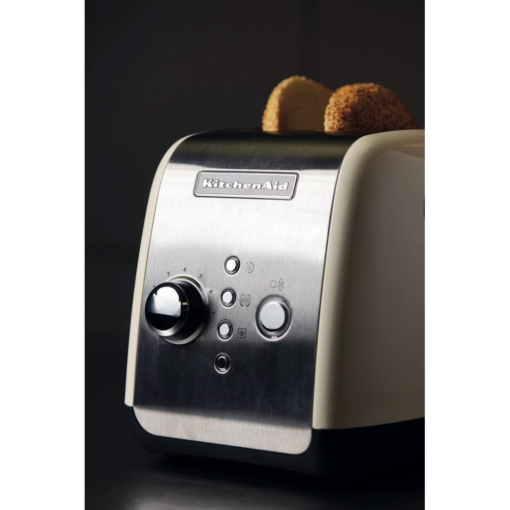 KitchenAid Broodrooster - 2 sleuven - amandelwit - 5KMT221EAC