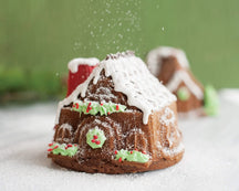 Nordic Ware Bakvorm Gingerbread House Duet Zilver - 2 stuks