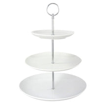 Cookinglife Etagere / Serveertoren Food for Fun - Porselein -  ø 26 cm - 3-Laags