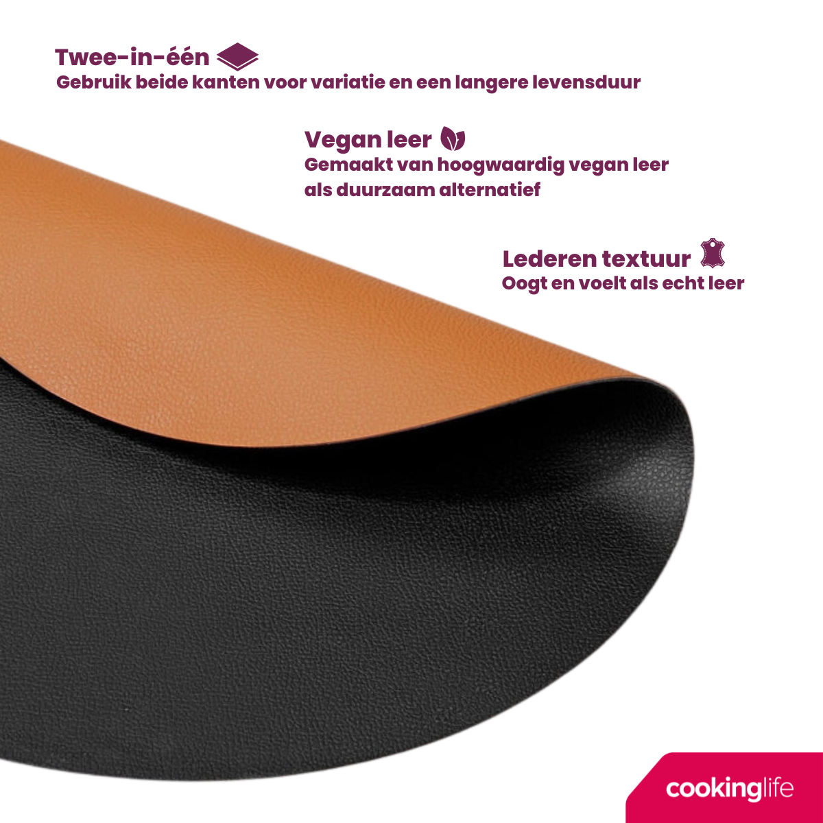 placemat leer bruin 44,5 x 30 cm kopen placemat leer bruin 44,5 x 30 cm kopen