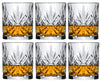 Cookinglife Whiskey Glazen / Cocktailglazen / Waterglazen Moy - 340 ml - 6 stuks