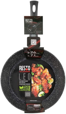 Resto Kitchenware Koekenpan Leo - ø 26 cm - standaard anti-aanbaklaag