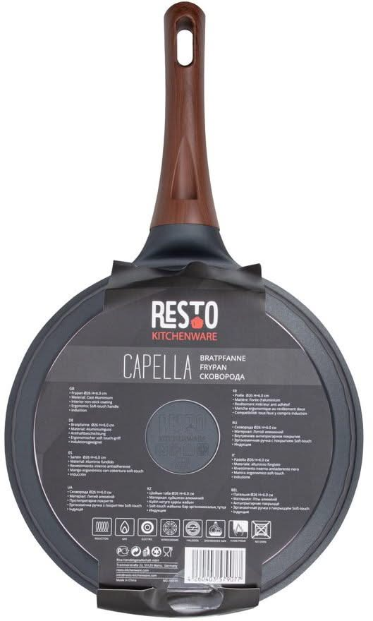 Resto Kitchenware Koekenpan Capella - ø 26 cm - standaard anti-aanbaklaag