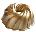 Nordic Ware Tulband / Bakvorm - Swirl Bundt Goud - Gietaluminium - ø 24 cm / 2.4 liter