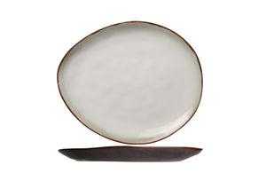 Cosy & Trendy Ontbijtborden / Dessertborden Plato Mat 20 x 16 cm - 4 Stuks