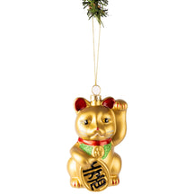 Nordic Light Kerstbal Maneki Neko 10 cm