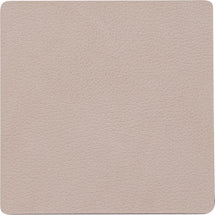 LIND DNA Onderzetter Nupo - Leer - Clay Brown - 10 x 10 cm