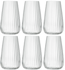 Luigi Bormioli Longdrinkglazen Waterglazen Cocktailglazen Speakeasies Swing - 57 cl - 6 Stuks