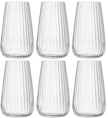 Luigi Bormioli Longdrinkglazen Waterglazen Cocktailglazen Speakeasies Swing - 57 cl - 6 Stuks