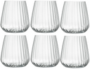 Luigi Bormioli Waterglazen Tumblers Speakeasies Swing - 45 cl - 6 Stuks