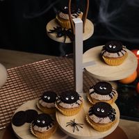 Halloween Spin cupcakes