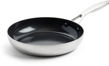 GreenPan Koekenpan Geneva - RVS - ø 24 cm - keramische anti-aanbaklaag