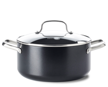 GreenPan Kookpan met deksel - Copenhagen - Zwart - ø 24 cm / 5.2 liter