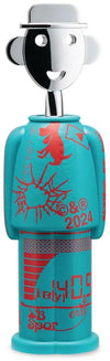 Alessi Kurkentrekker Alessandro M. - AM23A 31 - Blauw / Rood - door Alessandro Mendini