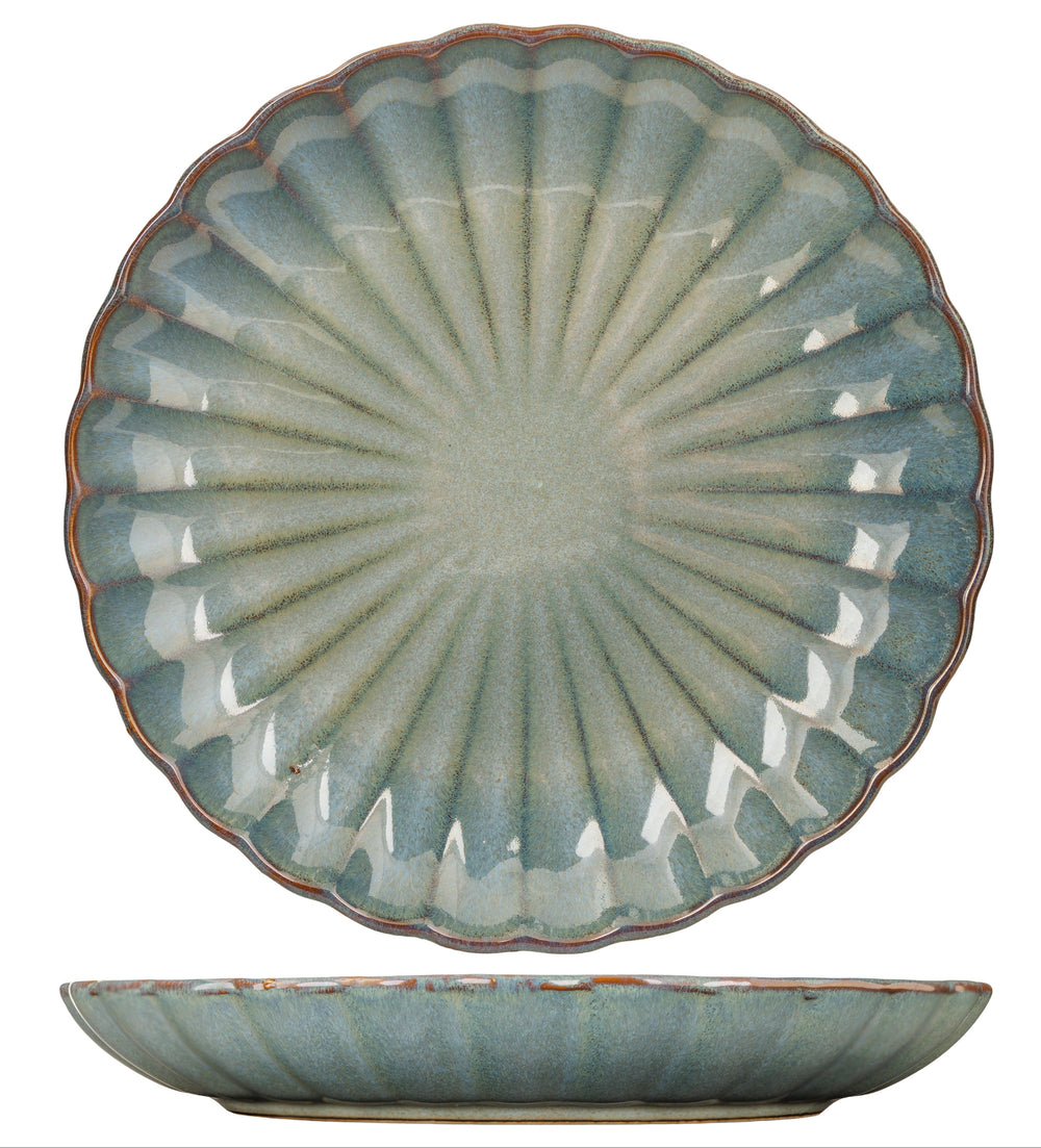 Cosy & Trendy Ontbijtborden / Dessertborden - Astera Ocean Blauw - ø 21 cm - 4 Stuks