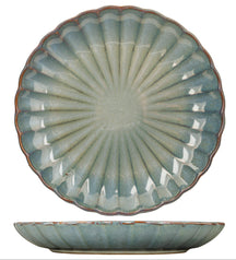 Cosy & Trendy Ontbijtborden / Dessertborden - Astera Ocean Blauw - ø 21 cm - 4 Stuks