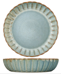 Cosy & Trendy Diepe Borden / Pastaborden - Astera Ocean Blauw - ø 22 cm - 4 Stuks