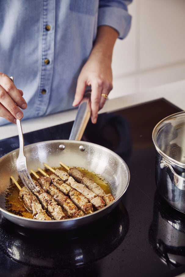 Beka Koekenpannenset Cicla - RVS - ø 20, 24 & 28 cm - zonder anti-aanbaklaag - geschikt voor alle warmtebronnen