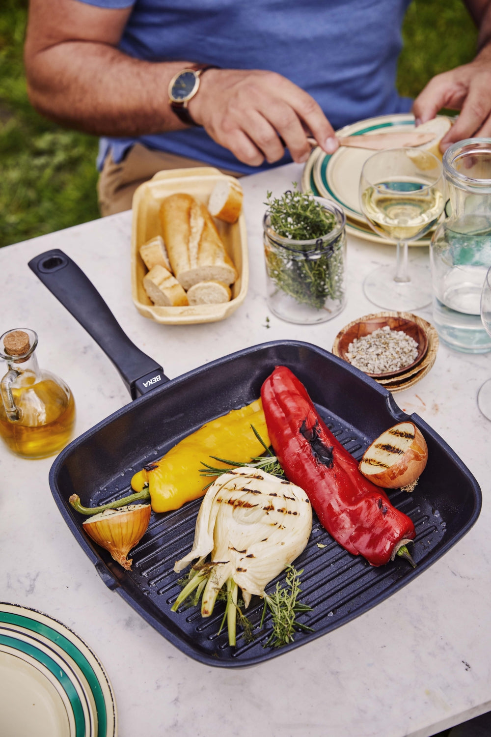 Beka Grillpan Energy R met keramische anti-aanbaklaag 28 x 28 cm - geschikt voor alle warmtebronnen