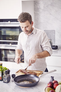 Beka Koekenpannenset Stark  ø 24 cm + 28 cm - zonder anti-aanbaklaag - geschikt voor alle warmtebronnen