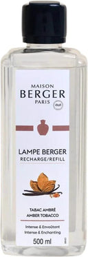 Lampe Berger Navulling - voor geurbrander - Amber Tobacco - 500 ml