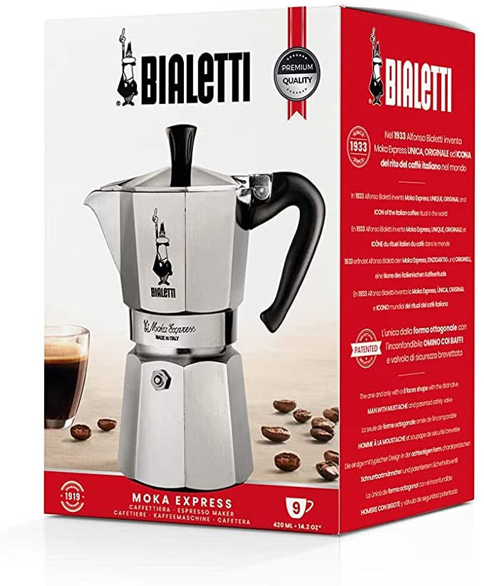 Bialetti Percolator Moka Express 12 Kops