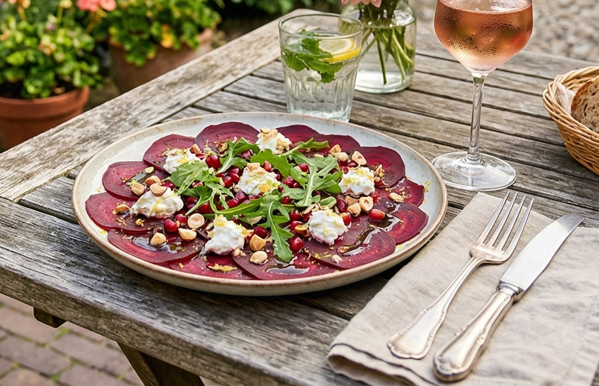 Leuke variatie op carpaccio!