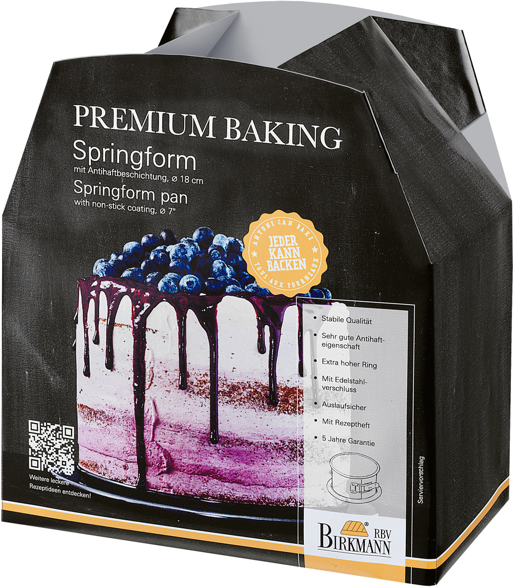 Birkmann Springvorm Premium Baking ø 18 x 12 cm