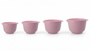 Birkmann Mengkommen / Beslagkommen Colour bowls set 4-Delig- 1.5, 2, 3 en 4 Liter - Silk Rose
