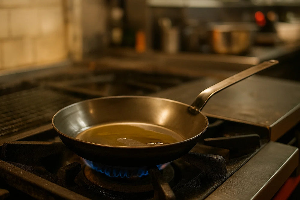 Blackwell Koekenpan Plaatstaal - Lyonnaiserpan - ø 28 cm - zonder anti-aanbaklaag