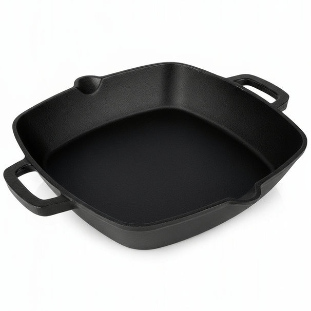 Blackwell Ovenschaal Cast Iron Gietijzer - 25 x 25 cm / 2 Liter - zonder anti-aanbaklaag