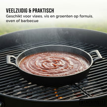 Blackwell Ovenschaal Cast Iron - Gietijzer - ø 20 cm - zonder anti-aanbaklaag