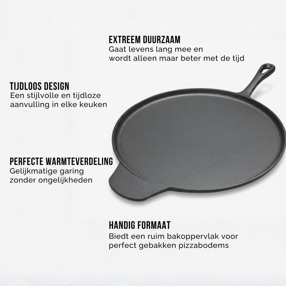 Blackwell Pizzapan Cast Iron Gietijzer ø 30 cm