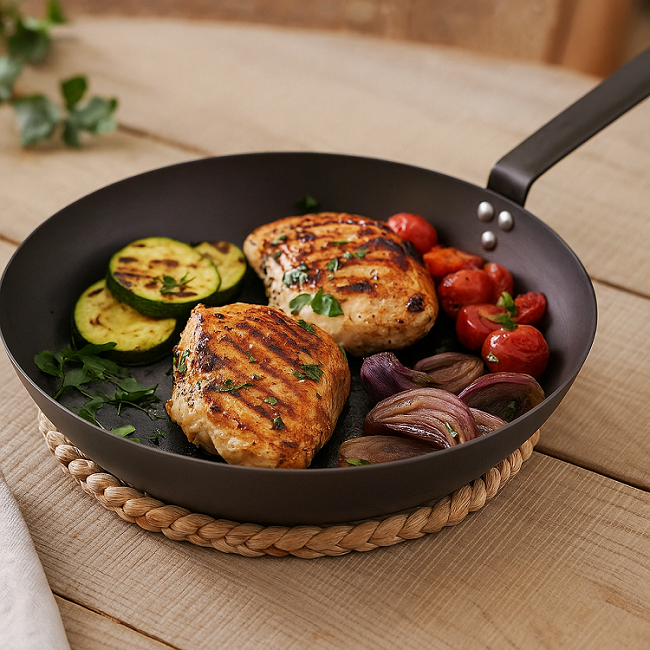 Blackwell Koekenpan Carbon Staal ø 28 cm - zonder anti-aanbaklaag