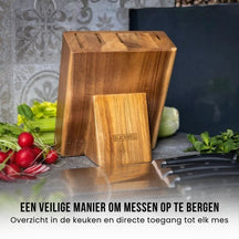 Blackwell Messenblok - Deluxe - Koksmes, Broodmes, Vleesmes, Officemes & Schilmes 6-delig