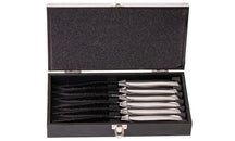 Blackwell Steakmessen Laguiole - Raw Black - RVS - 6 Stuks