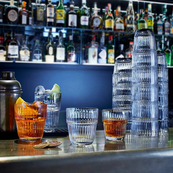 Bormioli Rocco Waterglazen Stapelbaar - Barshine - 305 ml - 6 stuks