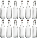 Bormioli Rocco Beugelflessen / Weckflessen Swing - 1 liter - 12 stuks