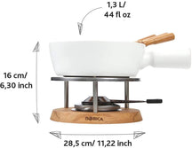 Boska Fondueset - 4 personen - wit