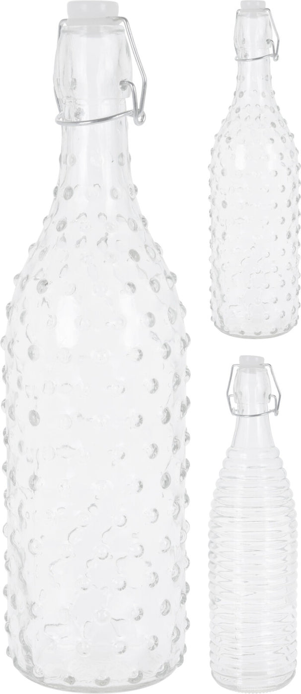 Cookinglife Fles Glas met beugeldop