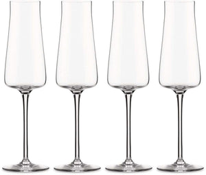 Alessi Champagneglazen - Flutes - Eugenia - 4 stuks - NF09/09 - door Naoto Fukasawa