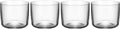 Alessi Rode Wijnglazen Glass Family - AJM29/0 - 230 ml - 4 stuks - door Jasper Morrison