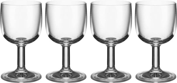 Alessi Champagneglazen Glass Family - AJM29/2 - 200 ml - 4 stuks - door Jasper Morrison