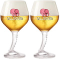 Delirium Bierglas op Voet - 330 ml - 2 stuks