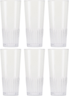 HappyGlass Bierglazen - Onbreekbaar Superglas - Matt the Man - 300 ml - 6 stuks