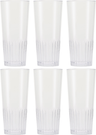 HappyGlass Bierglazen - Onbreekbaar Superglas - Matt the Man - 300 ml - 6 stuks