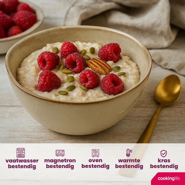 Cookinglife Soepkommen / Kommen Sabi Beige  ø 15 cm - 6 Stuks