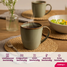 Cookinglife Mokken Sabi Groen 450 ml - 6 Stuks